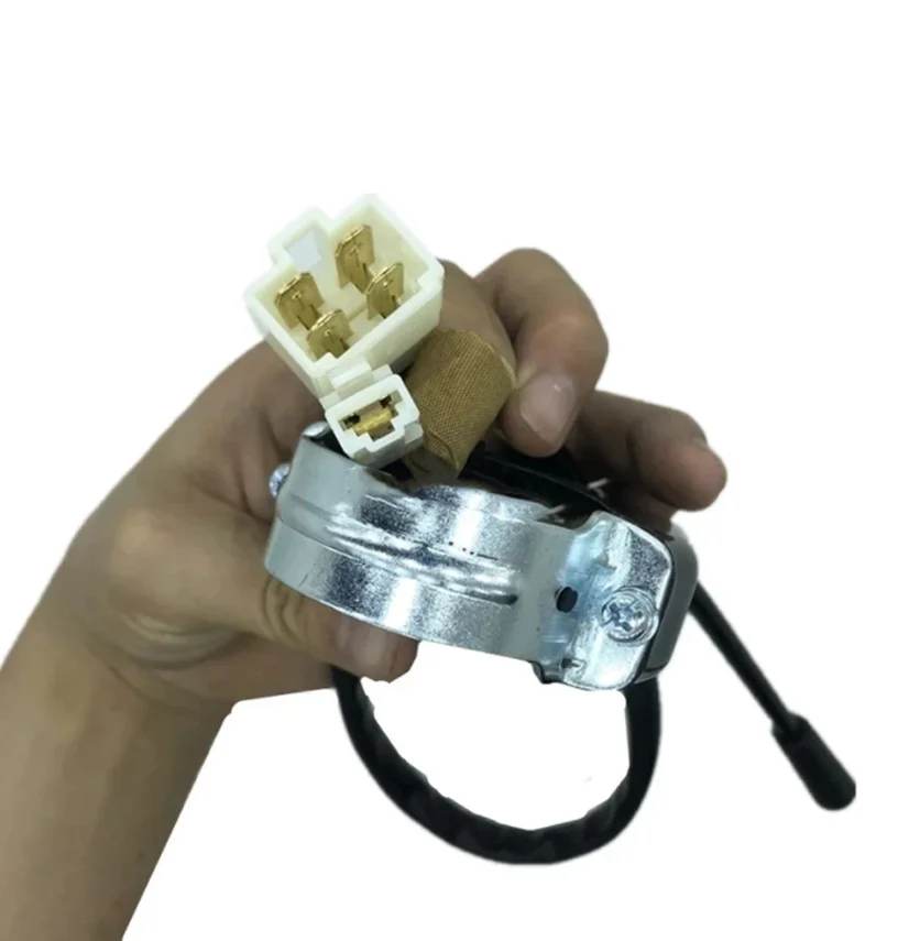 Interruptor de dirección para accesorios de carretilla elevadora, interruptor de señal de giro (3 + 1 cable) JK802A para uso de carretilla elevadora