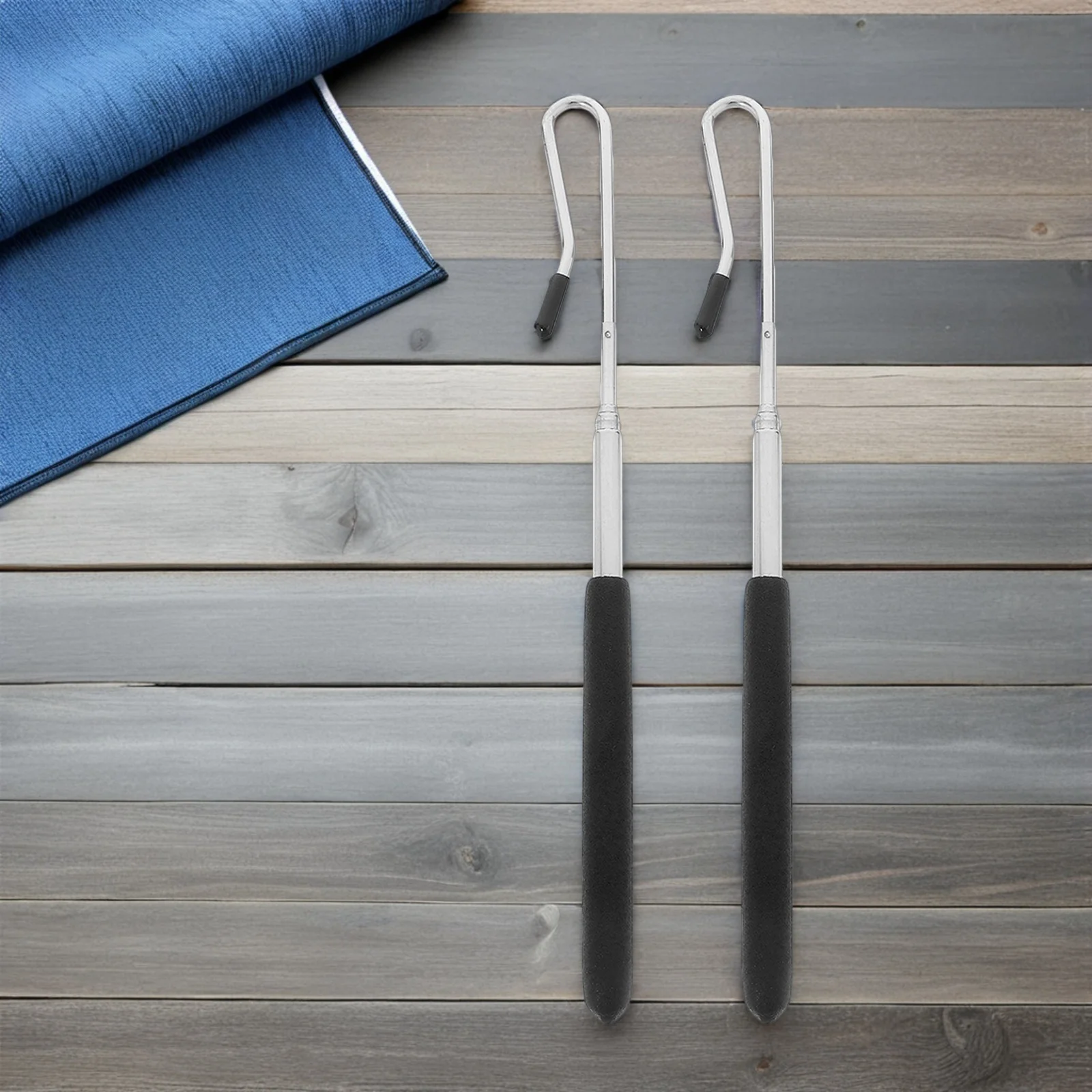 

5Pcs Hand Puppet Control Rods Adjustable Metal sticks for Small Large Arm Body Puppets