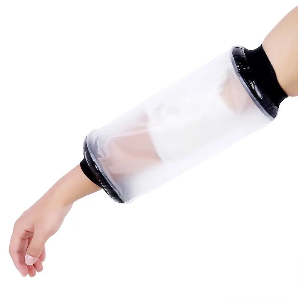 PP Adult Elbow Shower Waterproof Cover Convenient Waterproof PVC Arm Cast Cover Cast Bandage Protector Adult