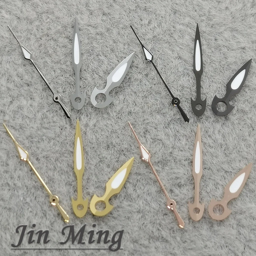 Hohe Qualität Fisch Design NH35 Zeiger Super C3 Grün Leuchtende Fit NH34 NH35 NH36 NH38 4R 7S Bewegung SKX007 Mods Uhr Zubehör
