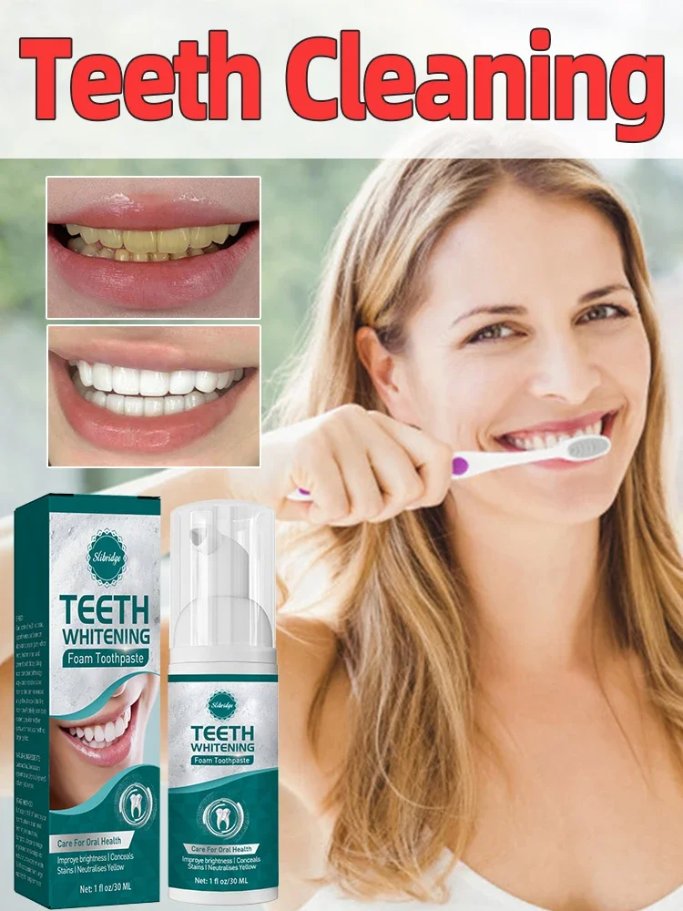 

Le nettoyage des dents a un effet blanchissant, efficace contre les taches profondes Tooth Whiten Care