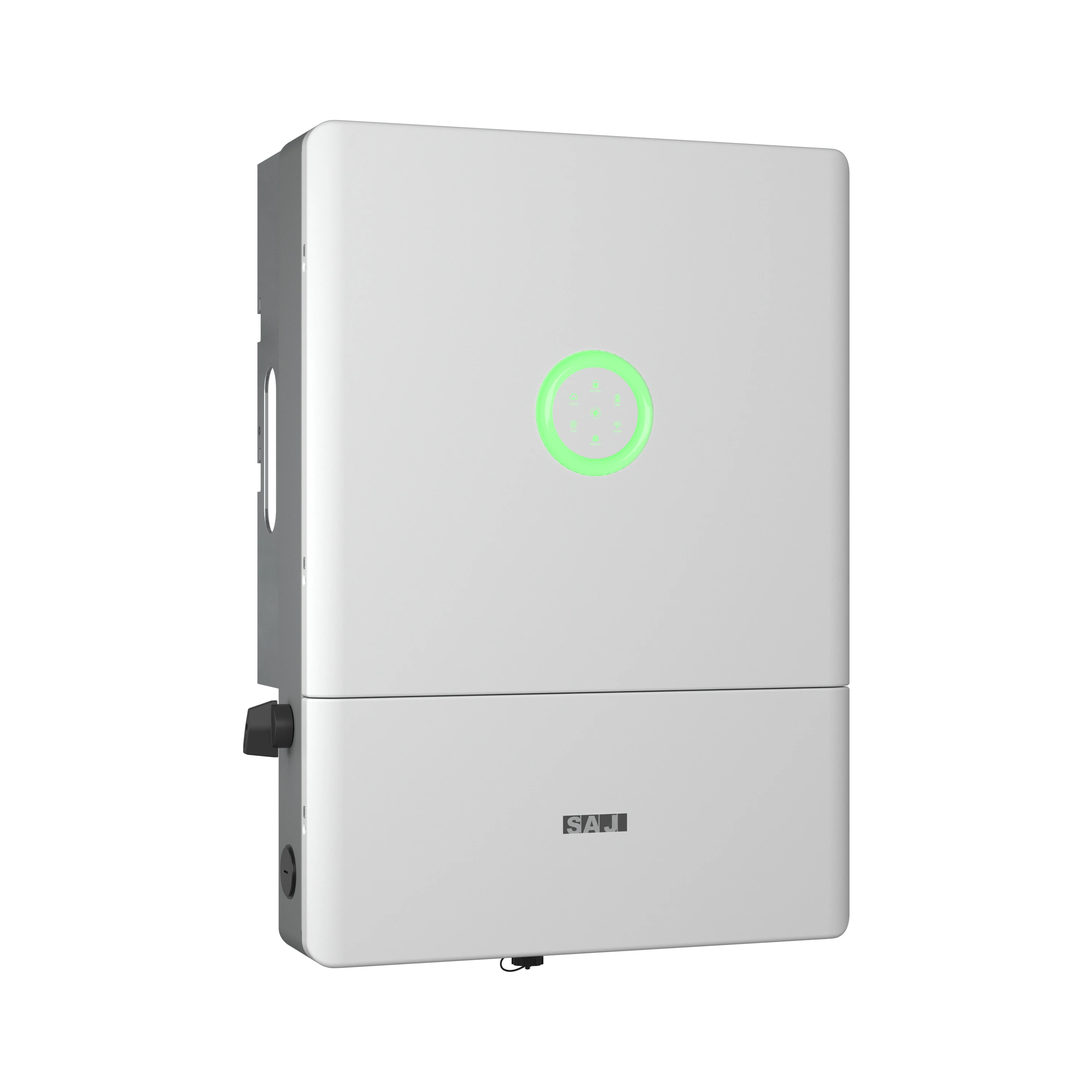 كفاءة عالية 5000 واط عاكس للطاقة الشمسية الهجين 240 فولت IP65 LiFePO4 بطارية 1 المرحلة 60 هرتز تردد الإخراج للاستخدام السكني