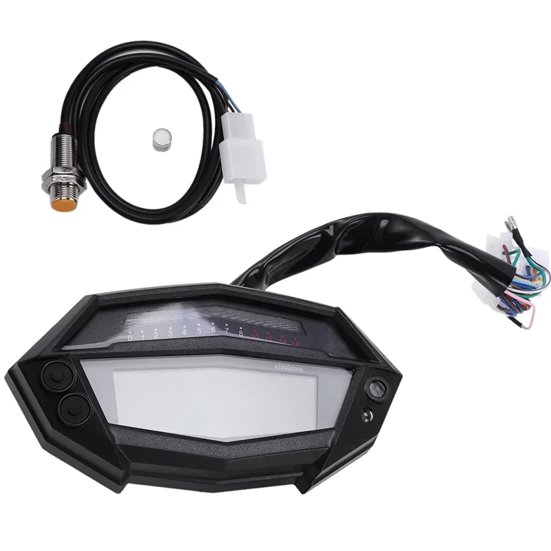 AB56-para Kawasaki Z1000 tacómetro motocicleta tacómetro LCD velocímetro Z1000 instrumento Digital con sensor