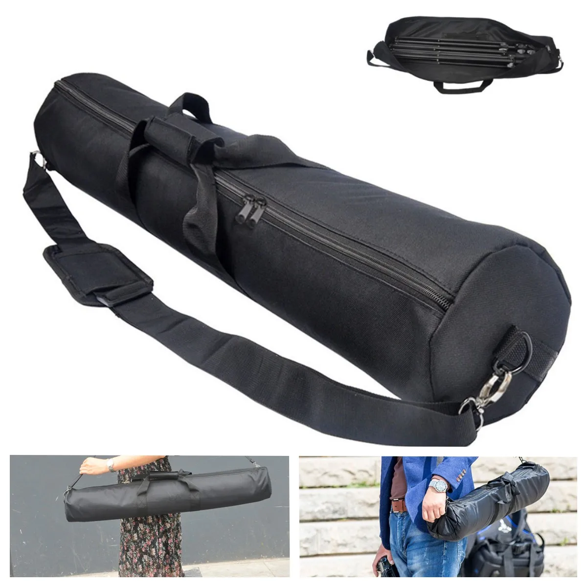 Organizer Pouch Tripod Storage Bag Stand Bracket Stands Travel Tripod 60-120cm Bag Carrying Microphone Brand New