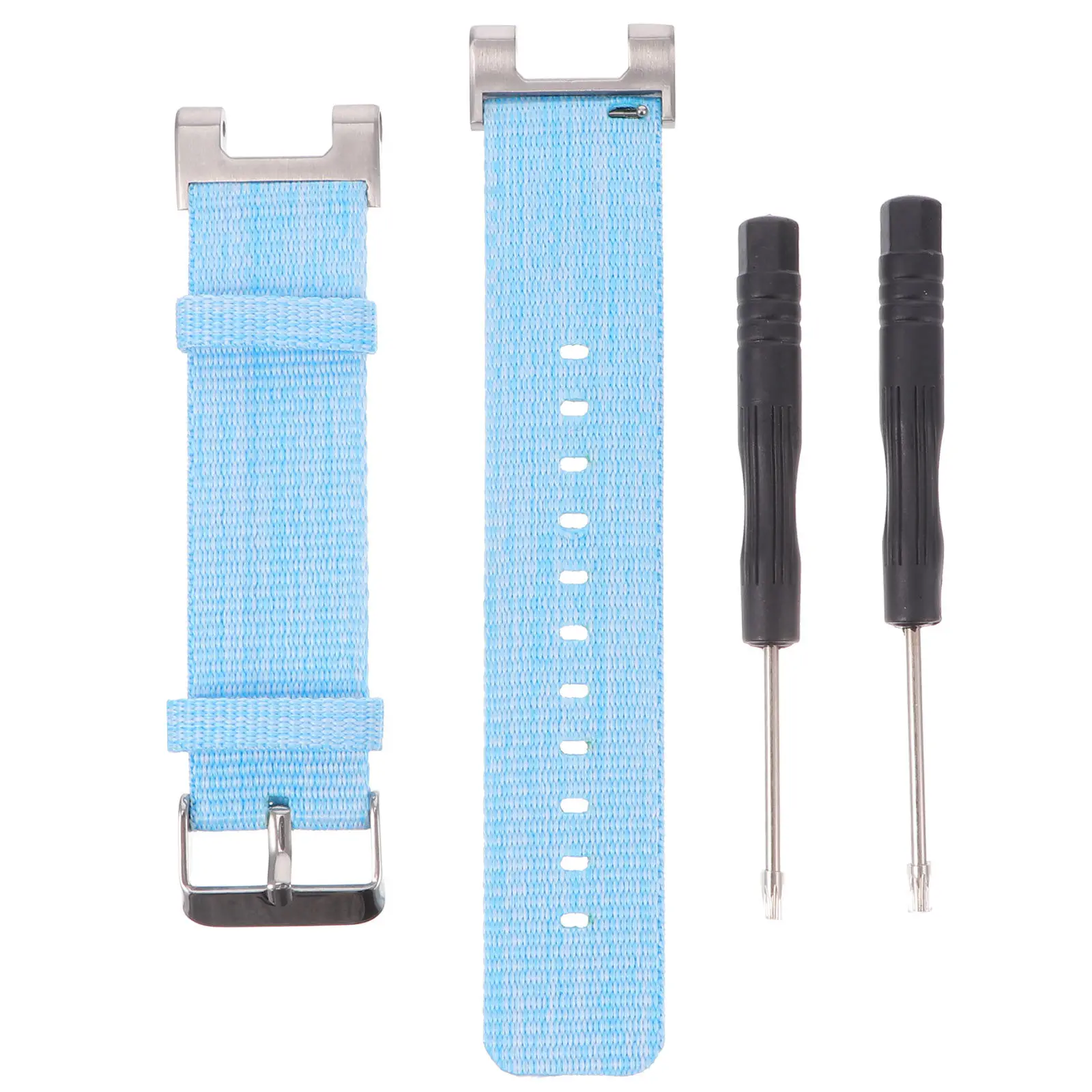 Adjustable Nylon Watch Strap Made of Eco Friendly Canvas Material Soft Sturdy Compression Molded for Sports Fitness Birthday
