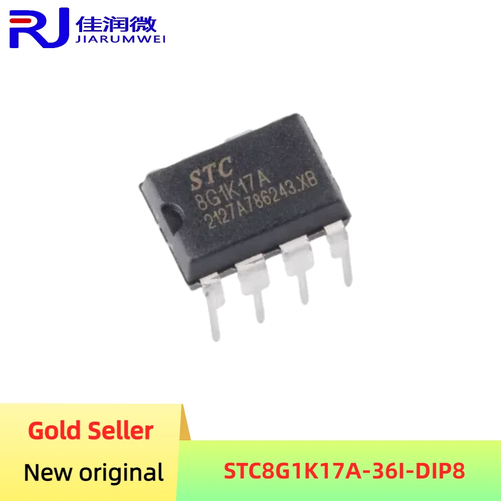 5 stks Originele STC8G1K17A-36I-DIP8 Directe plug-in microcontroller MCU