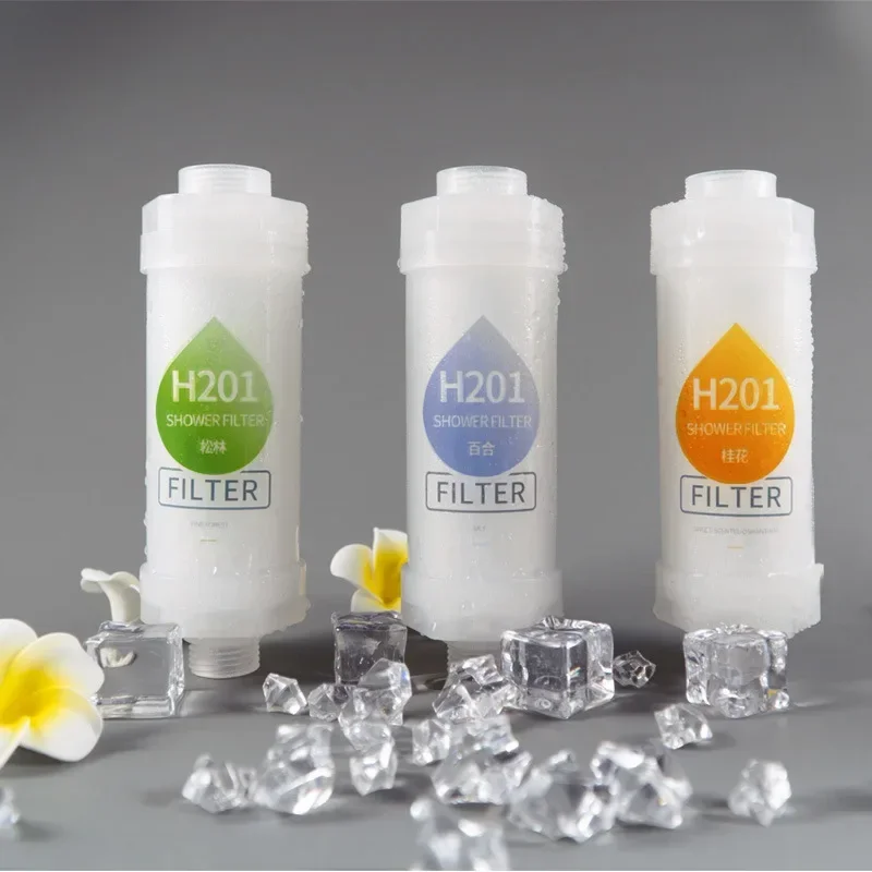 Shower Filter for Water Softening and Purification