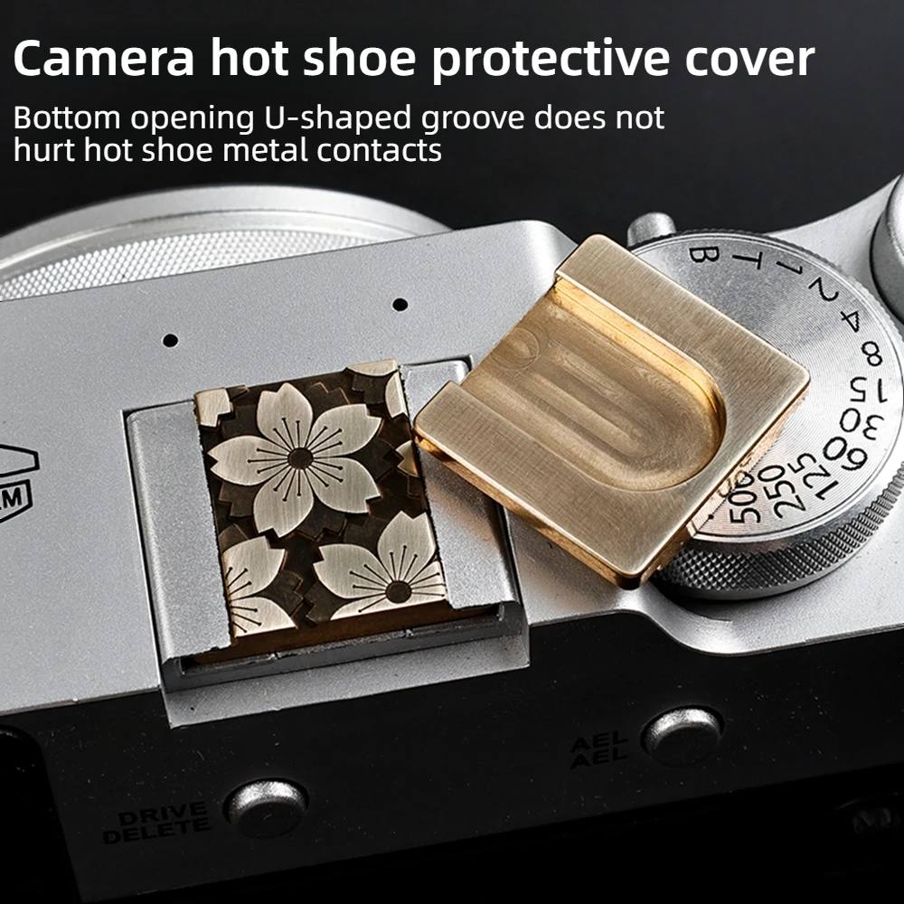 Osłona mocowania lampy błyskowej, nakładka przycisku migawki do Fuji XT5 XT50 XM5 XE5 X100VI X100FX XPRO3 XT4 XT30II XT20, akcesoria dekoracyjne — zdjęcie produktu 2