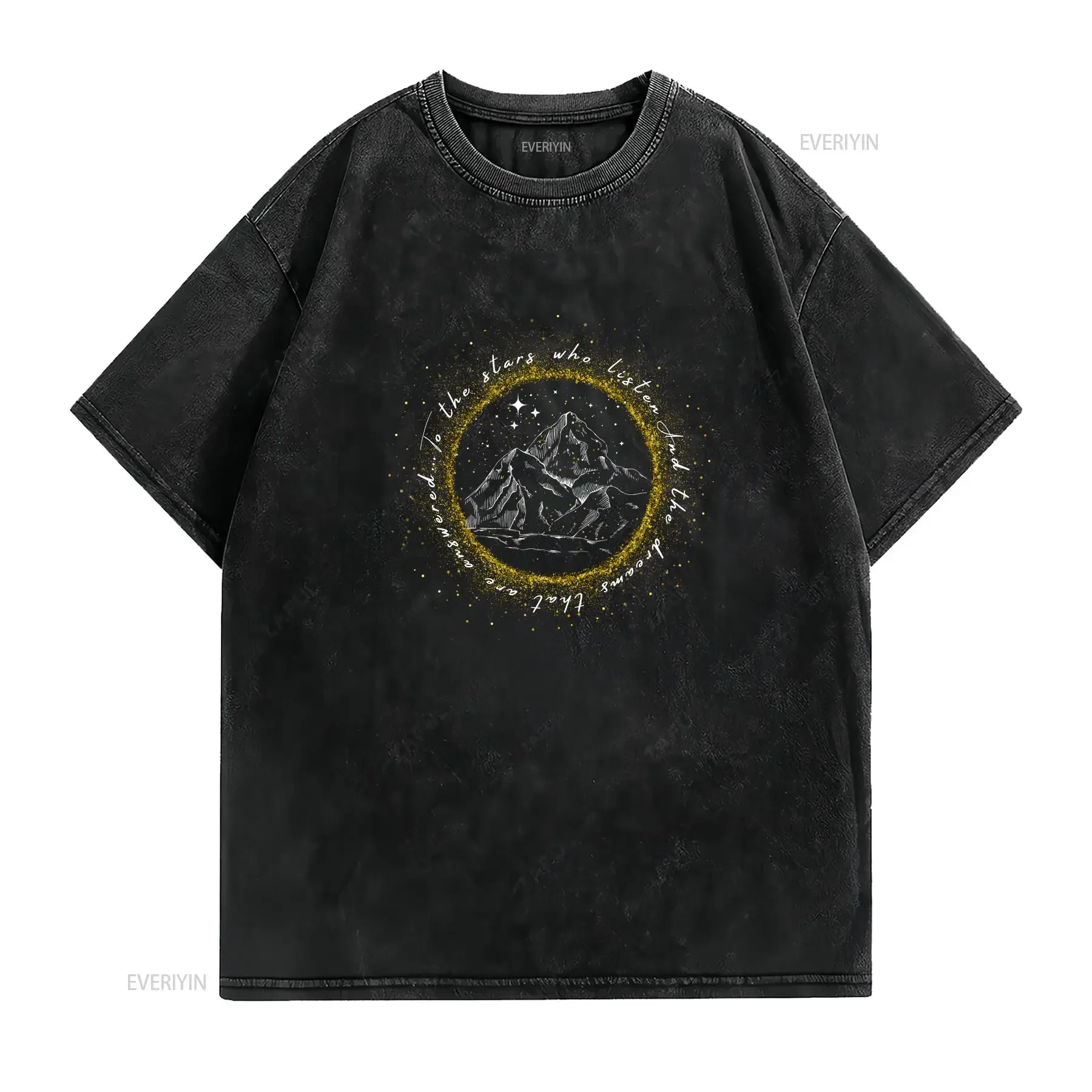 Velaris T Shirt  to the stars who listen and dreams that are answered night court acotar A of thorns roses vintage Washed