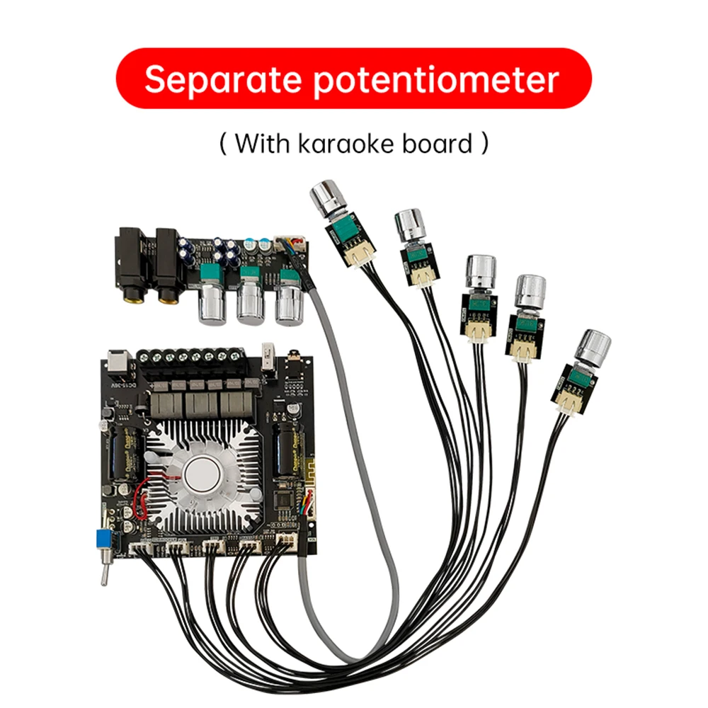 DC15-36V ZK-DAM L1 Bluetooth Amplifier Board 2.1 Channel HiFi