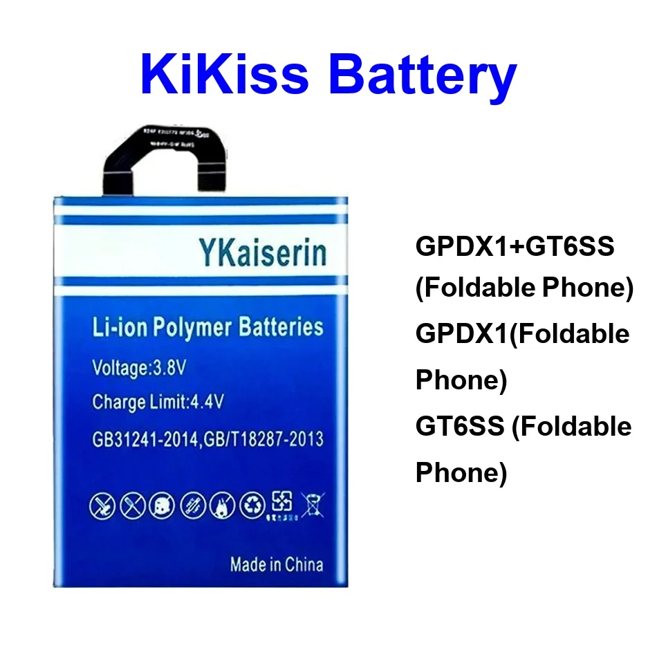 

1850-4000Mah Mobile Phone Battery GPDX1+GT6SS Foldable Gpdx1foldable For Htc Google Pixel Fold GPDX1 Gt6ss