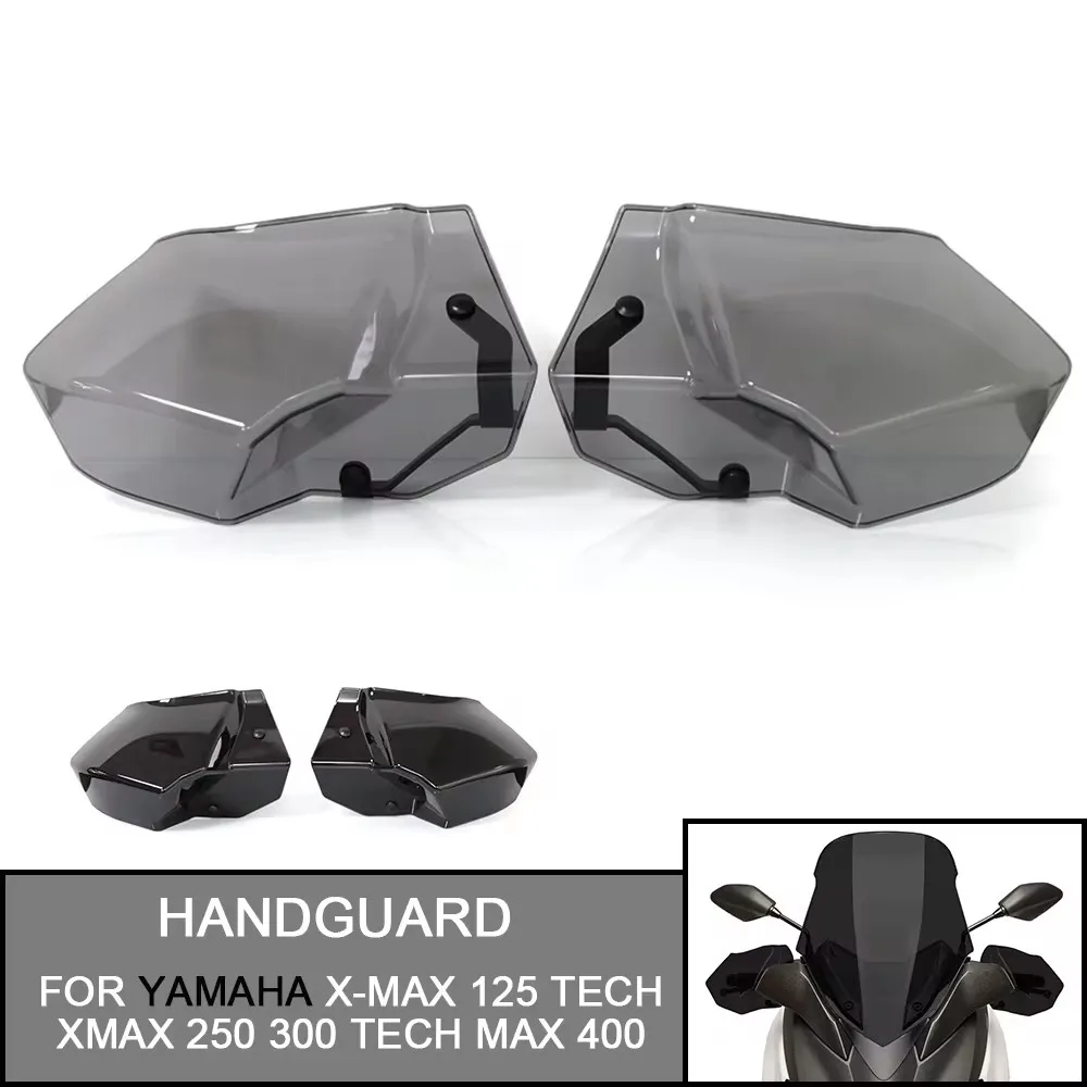 

FOR YAMAHA X-MAX 125 XMAX 250 300 2017-2022 XMAX 300 2023-2024 Motorcycle Handguard Windshield Hand Guards Shield Protector
