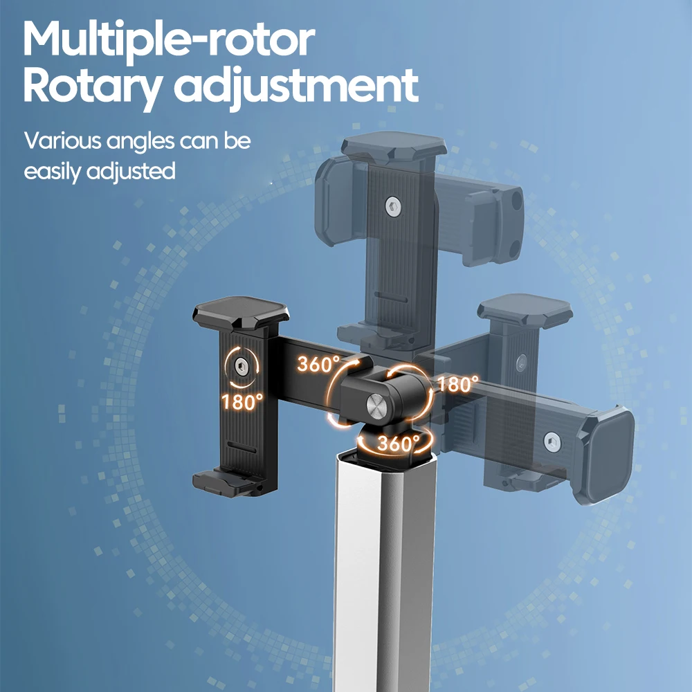 360 Degree Rotating Mobile Travel Portable Stand Folding Storage Selfie Adjustable Phone Stand