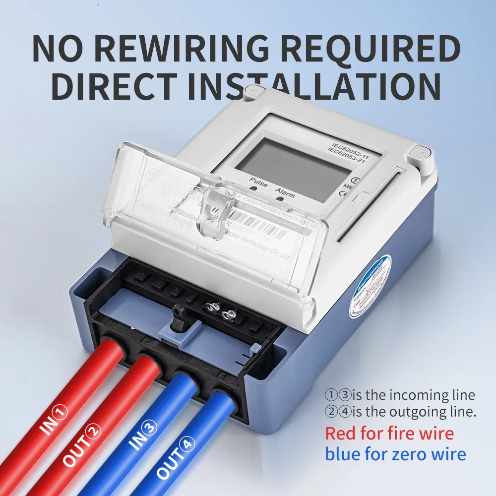 2025 hot sale three Phase Two wire Electricity Meter Solid State Intelligent remote monitoring of electricity Power Meter