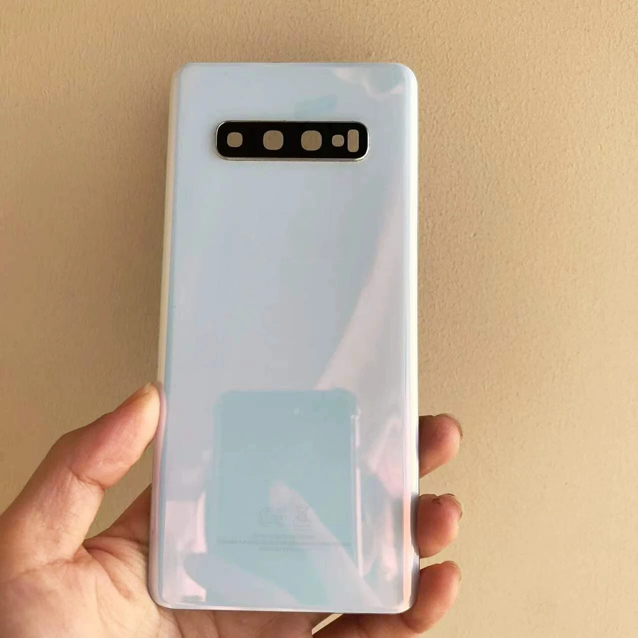 For Samsung Galaxy S10+ 5G SM-G997N G997U Battery Back Cover Rear Door Housing Replacement With Camera Lens Glass