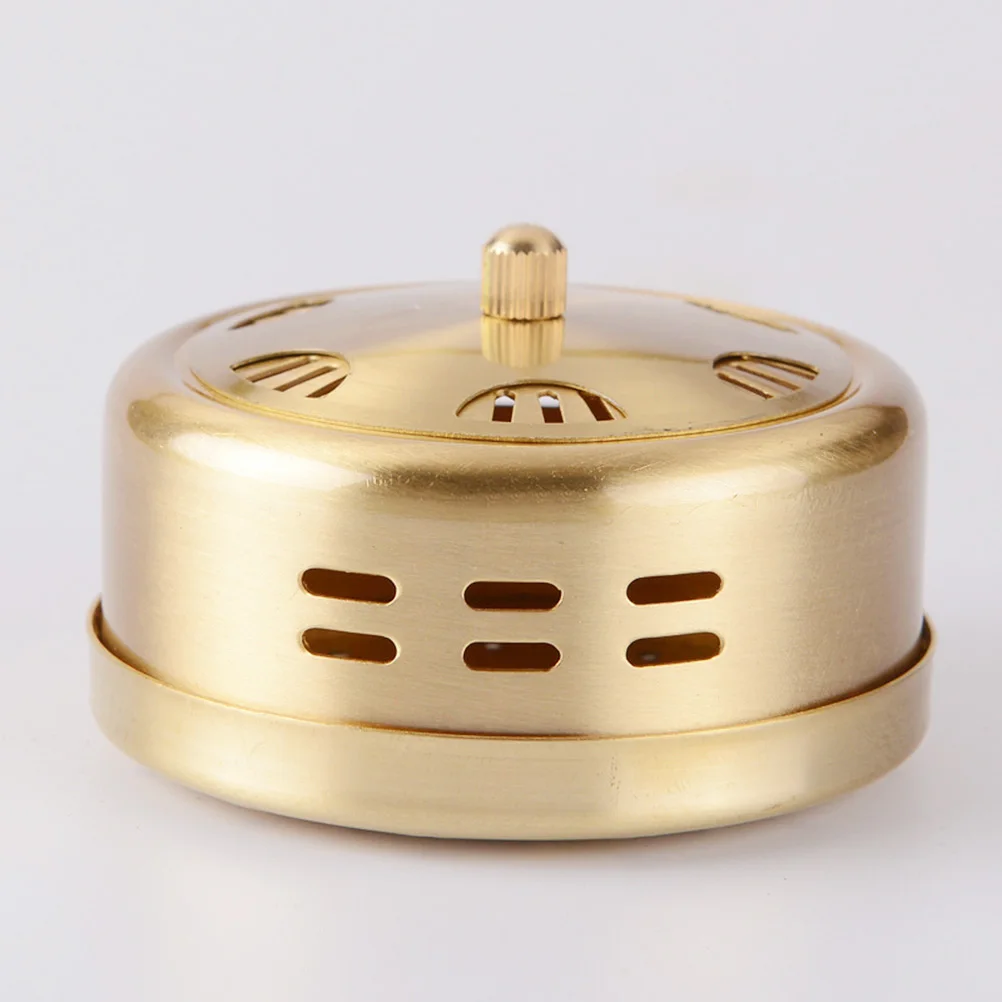 

Portable Moxibustion Box Copper Moxa Tool Adjustable Ventilation Heat Therapy Pain Relief Arthritis Neck Shoulder for Parents