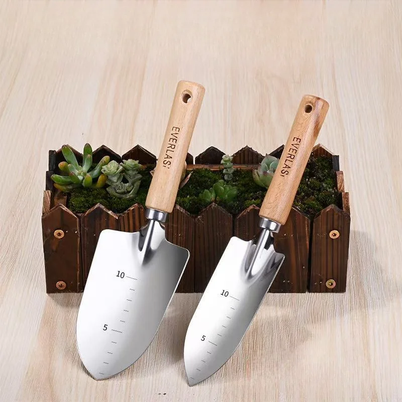 

Stainless steel shovel for digging soil, flower planting tools, vegetable and potted planting, gardening and garden small shovel