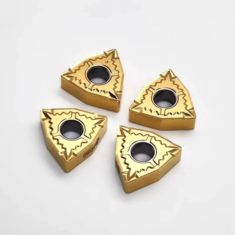 Original CNC Lathe Inserts Metal WNMG080412PC WNMG080408PC WNMG080404EA WNMG080408EA TT9080 Turning Tools Machining Cutting