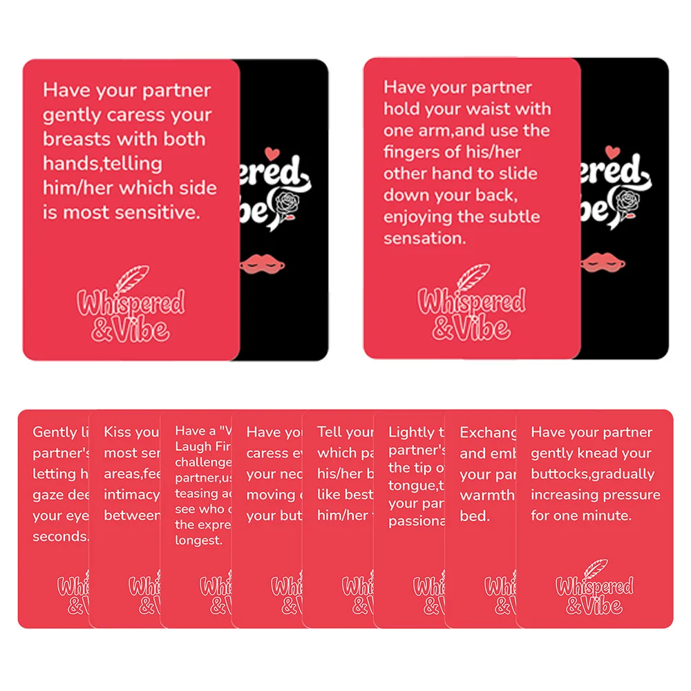 50 kart z romantycznymi zabawami dla par (9x6,7 cm), interaktywna gra do rysowania i rozrywania zaprojektowana na wieczory randkowe – idealny prezent na Walentynki.