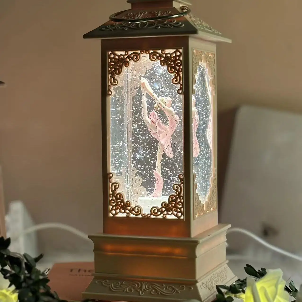 The Princess Rotating Dancing Ballet Music Box Merry-go-round Dream