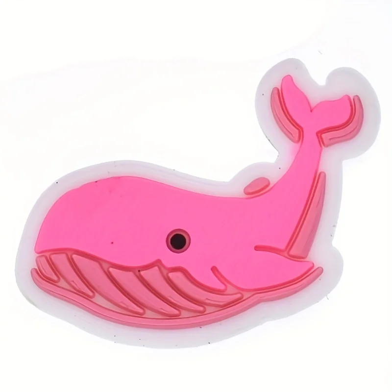 25/31/35/37pcs Pink Shoe Charms for Clogs Bubble Slides Sandals PVC Shoe Decorations Accessories image 5