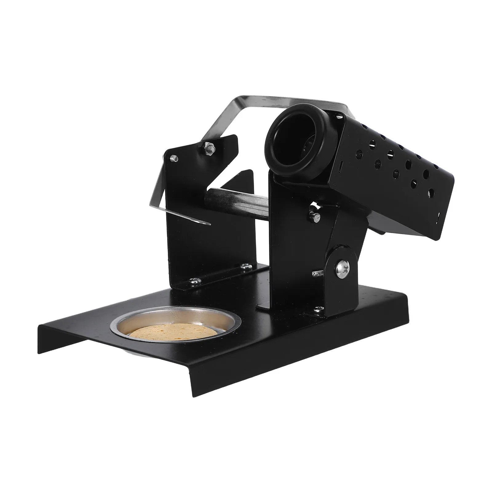 Metal Resistant Soldering Iron Stand Holder For Desktop Soldering Station Electronic Engineering Compact Heat Repair