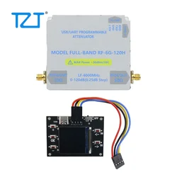TZT LF-6GHZ-120DB Bidirectional Digital Control RF Attenuator High Isolation Attenuator Module with TFT Main Control Board