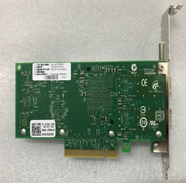 For X520-DA2 E10G42BTDA dual optical 10 Gigabit Ethernet card 82599