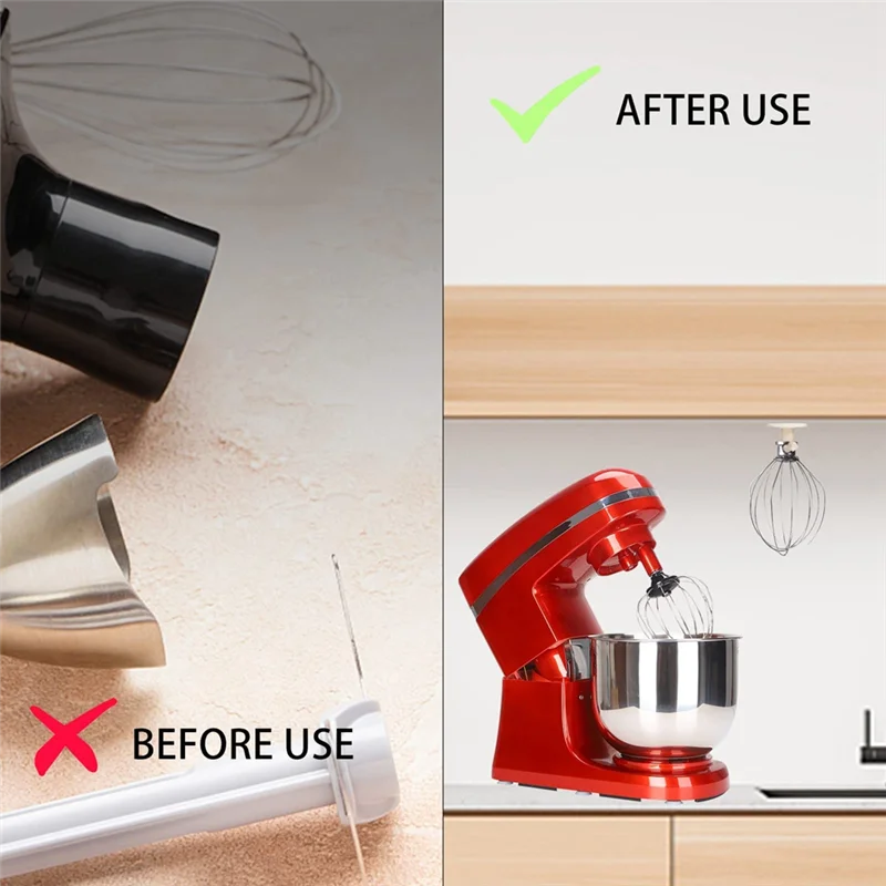 A94E-4 шт. подставки для миксера, кухонный органайзер для хранения с ввинчивающейся насадкой для миксера, прочный органайзер