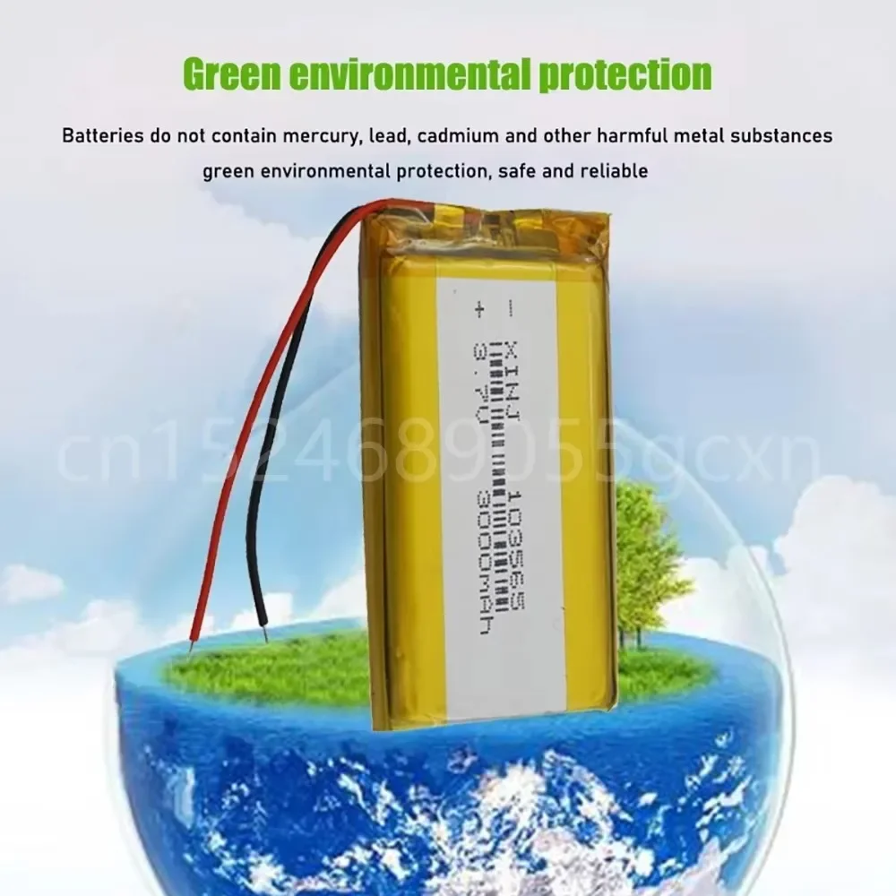 Batterie aste au lithium polymère, batterie pour GPS PSP MID PAD POS Machine E-book Tablet PC Power Bank Tablet PC, 103565 V, 3.7 mAh, 3000