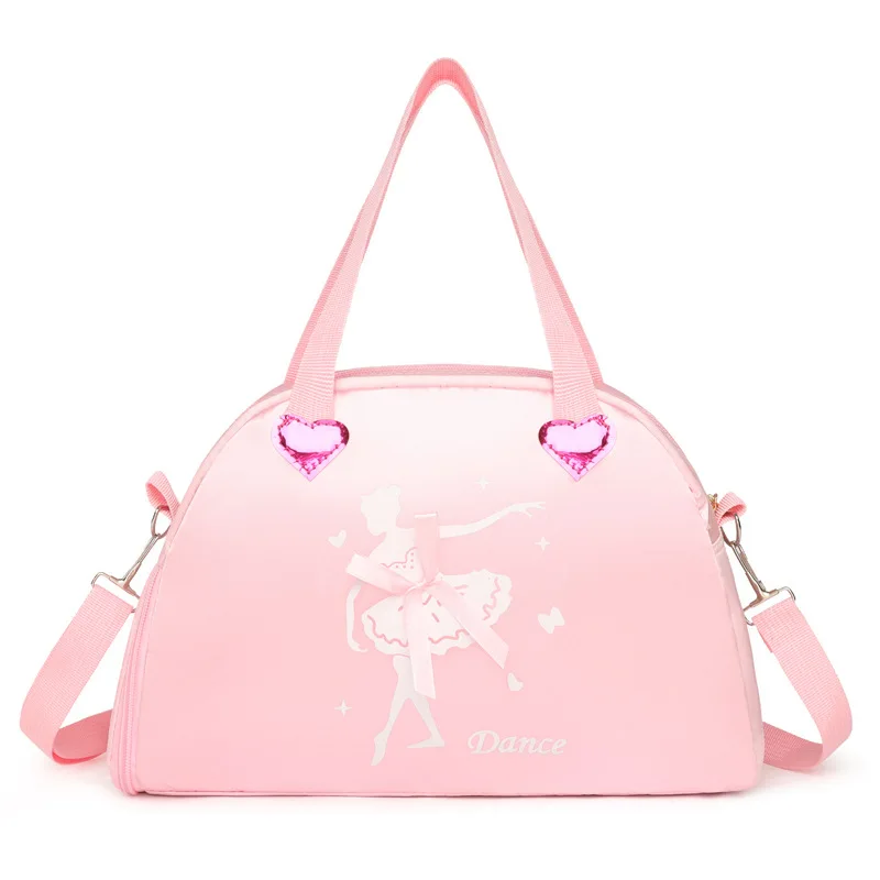 Dance crossbody bag, children's single-shoulder dance backpack, Latin ballet schoolbag, girls' dance single-shoulder backpack view 5