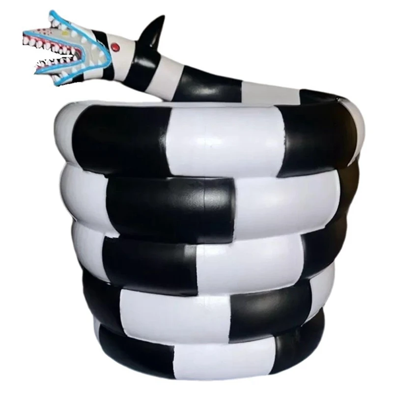 Fun Popcorn Bucket Sandworm Bucket, Horror Halloween Popcorn Bowl Collectibles Decoration Horror Theme Collectibles