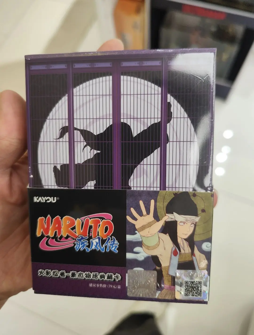 KAYOU Genuine Hot Sale Limited Edition Naruto Collector Cards Hero'S Tale Series With Card Frame Collect Toys Christmas Gifts