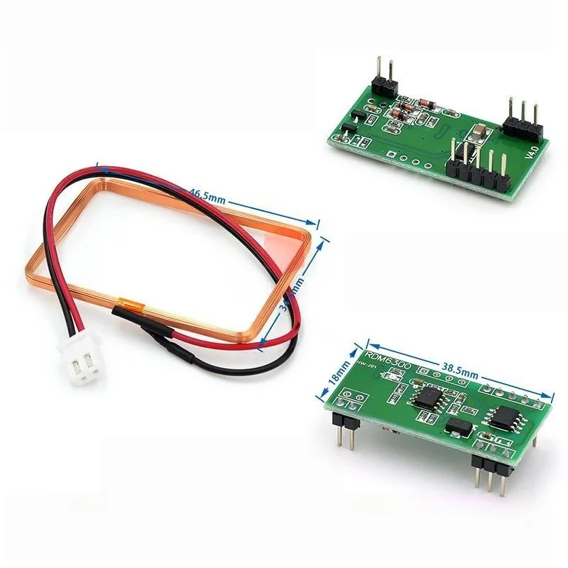 SCM RDM6300 ID card reader module RFID RF module UART serial port output