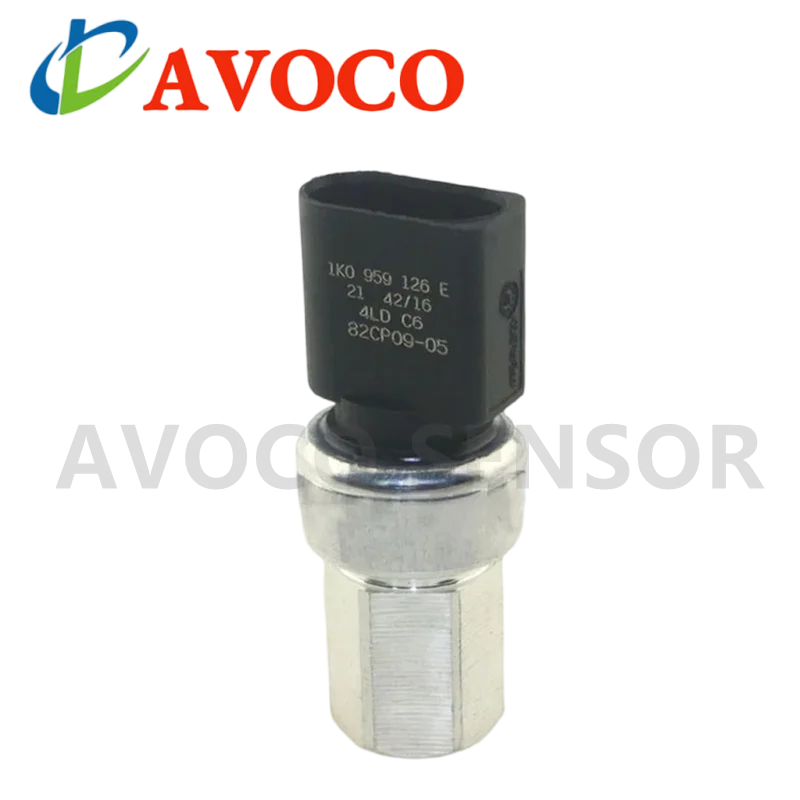 Air Conditioning Pressure Switch Sensor For Audi A1 Q3 TT Skoda Octavia Yeti VW Golf Jetta Tiguan 1 j0959126 1 k0959126e