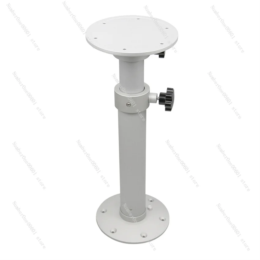 

450-690mm Adjustable Table Pedestal Detachable Table Stand Leg Base Mount Frame Aluminum Alloy Table Base Kit for RV Boat Yacht