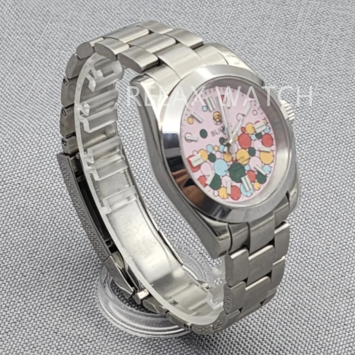 36mm 39mm Sapphire Glass 2023 New Style Stainless Steel Watch Japanese Nh35 Automatic Mechanical Movement N3