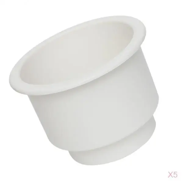 Plastic Cup Holder for Boat Car RV Drink Recessed Water Bottle Carrier Table Organizer