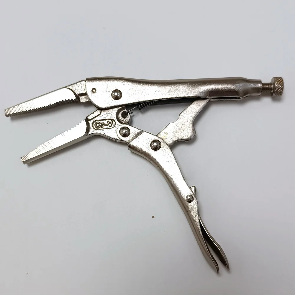 Pince de verrouillage à Long nez 6.5 pouces, Chrome Vanadium, pince de soudage de verrouillage assortie, pince de soudage de réparation, outils