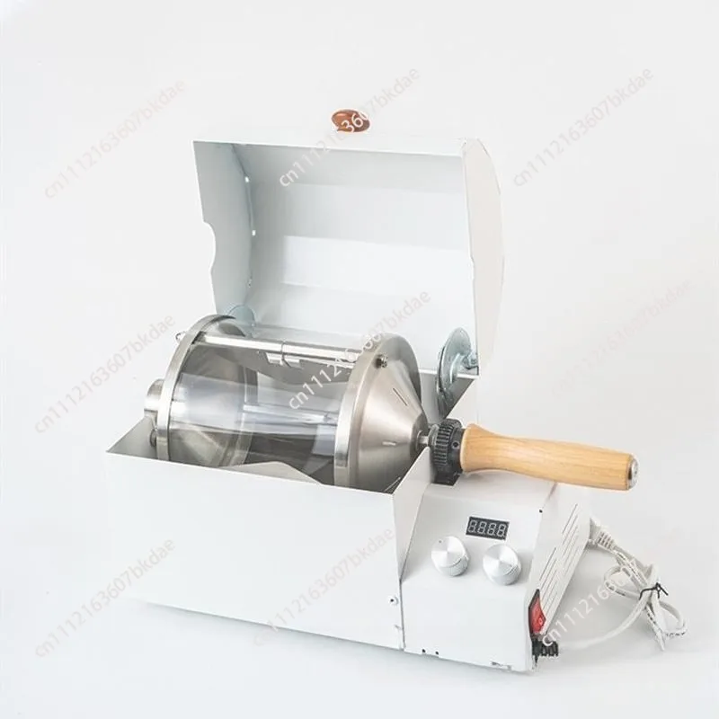 coffee bean roaster machine electric Strong And Durable Direct Fire Coffee Roasting Quartz Glass Visualization