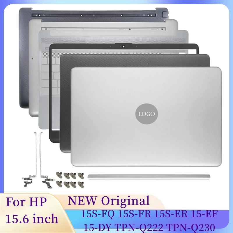 Laptops Case LCD Back Cover/Front Frame/Hinges Cover/Palmrest/Bottom Case For HP 15S-FQ 15S-FR 15S-ER 15-EF 15-DY TPN-Q222 Q230