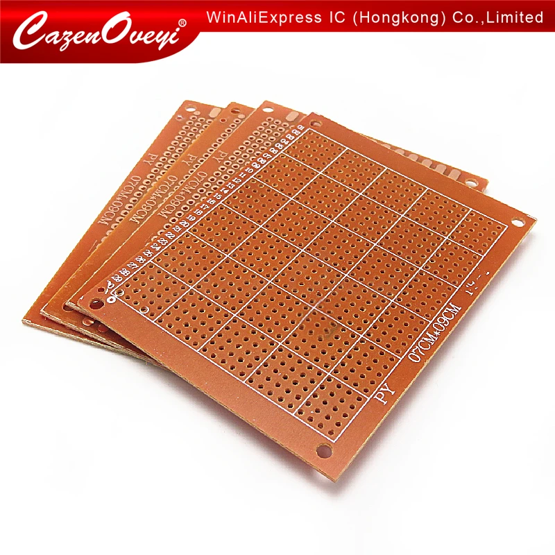 Hot sales 5pcs/lot 7x9cm 7*9 DIY Prototype Paper PCB Universal Experiment Matrix Circuit Board In Stock