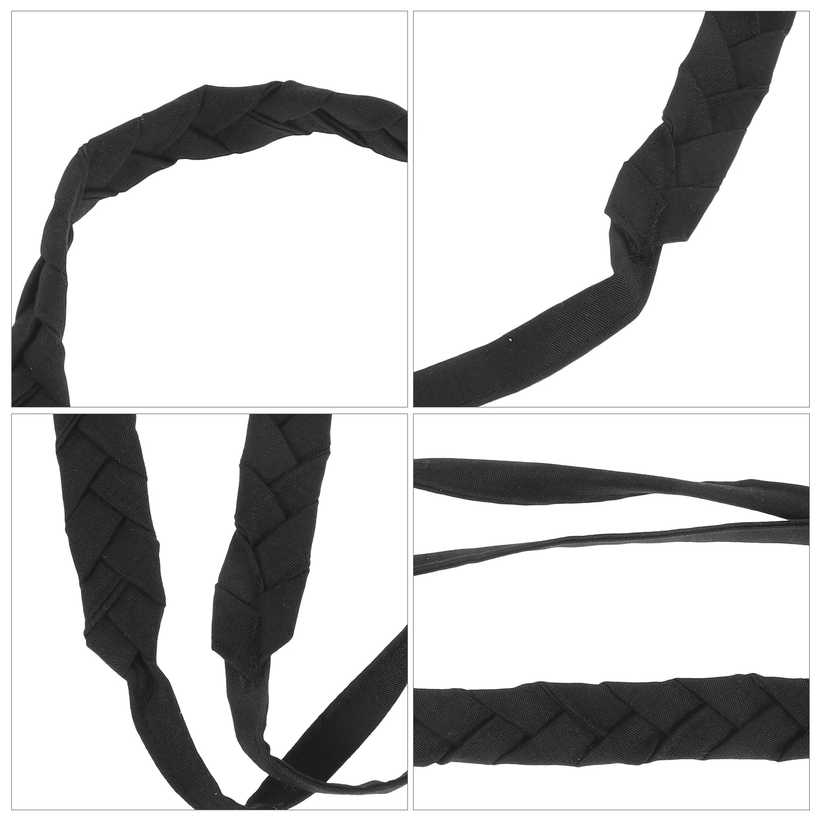 

Braided Headband for Chef and Karate Sports Lightweight Non Fade Adjustable Fit Japanese Headband for Daily Use