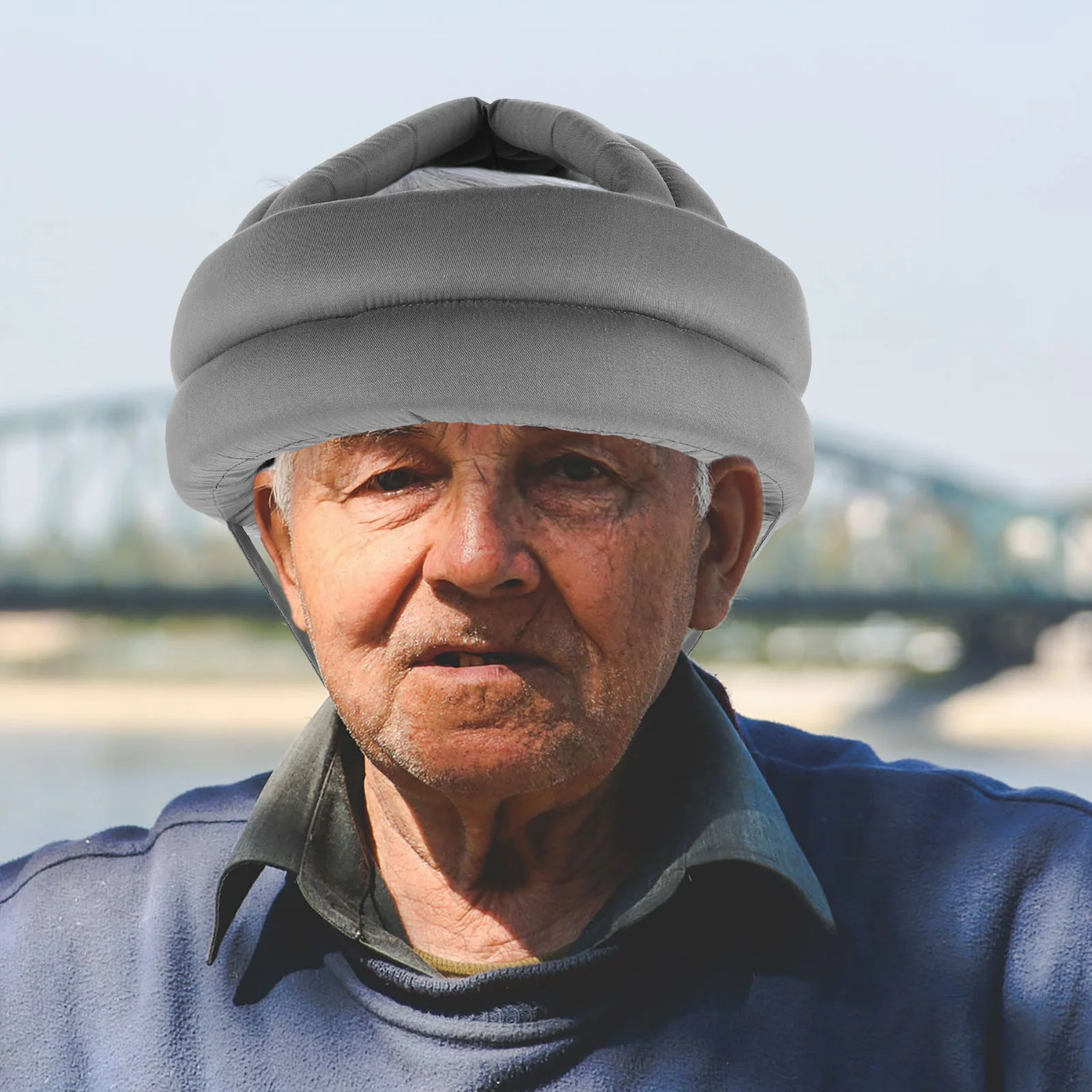 Anti-fall Cap Elderly Protective Head Hat Home Protection Cotton Prevention Accessories