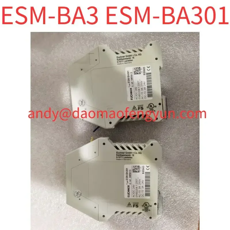 Second-hand test OK Safety relay ESM-BA3 ESM-BA301
