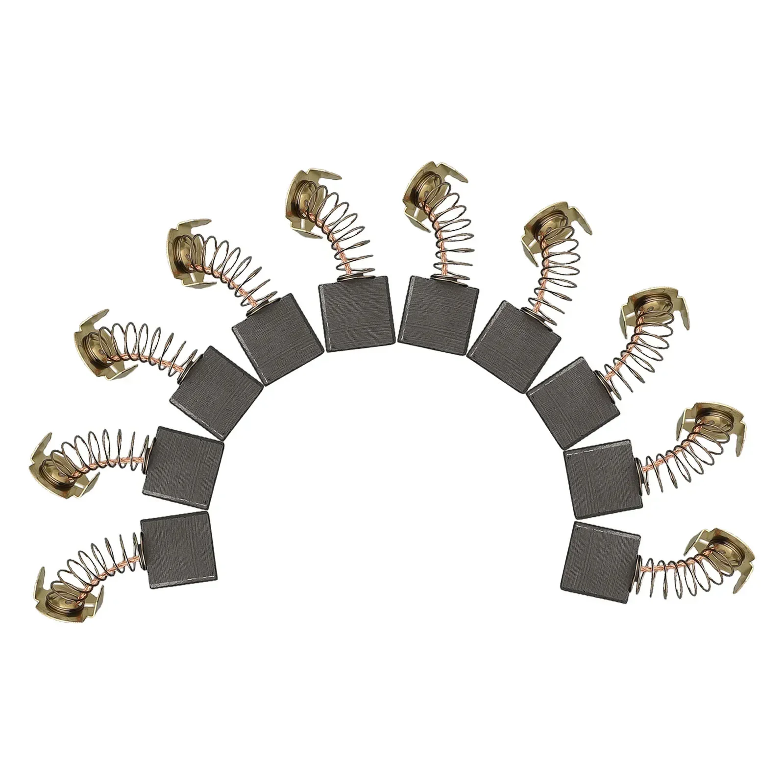 

10pcs Carbon Brush Replacement For Mak ita CB204 Demolition Hammer Angle Grinder, Size 7*18*16mm, High Durability