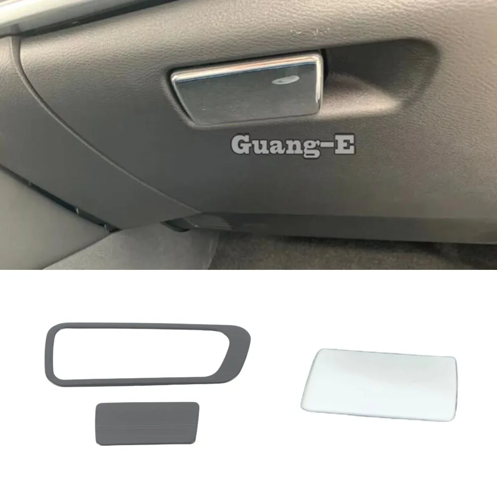 

For Nissan X-trail Xtrail Rogue T33 2021 2022 2023 2024 2025 Glove Box Handle Cover Frame Storage Bag Glove Hood Trim Sticker