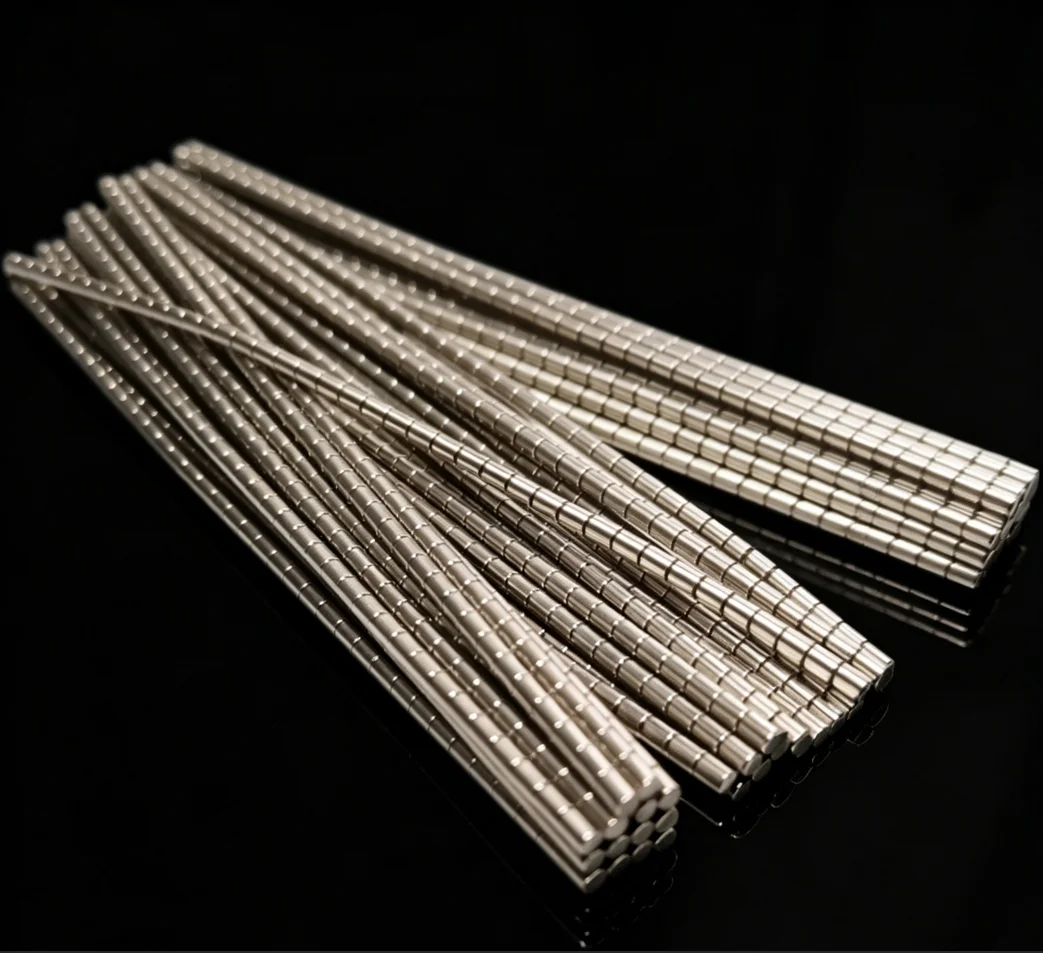 Leistungsstarker Neodym-Magnet N35 NdfeB Permanentmagnet Imanes Rund Superstark Kühlschrankmagnete DIY 1X0,5 1X1,5 1X2 1X5/10mm – Detail 4