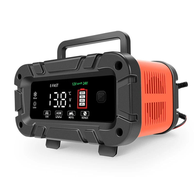 

30A (10A/Bank) Smart Marine Battery Charger, 12V Waterproof Onboard Boat Charger, Battery Maintainer and Desulfator for AGM