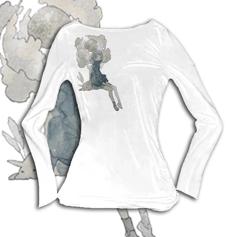 

Y2K Европейская и американская Ins персонализированная темная толстовка с круглым вырезом и цветными блоками, пуловер с длинными рукавами, базовая рубашка в стиле ретро